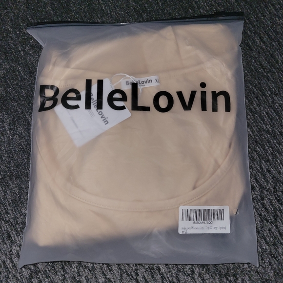 *NWT BelleLovin Round Neck T Shirts Basic Short sleeve Bodysuit Top - Picture 4 of 6